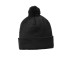 Sport-Tek  Solid Pom Pom Beanie. STC37