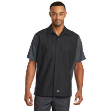 Red Kap Short Sleeve Ripstop Crew Shirt. SY20
