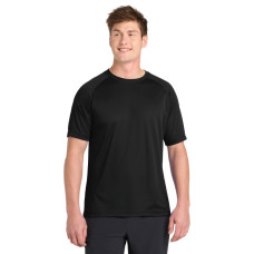 Sport-Tek Dry Zone Short Sleeve Raglan T-Shirt. T473