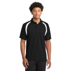 Sport-Tek Dry Zone Colorblock Raglan Polo. T476