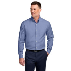 Brooks Brothers Tall Wrinkle-Free Stretch Pinpoint Shirt TBB18000