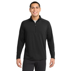 Sport-Tek Tall Sport-Wick Stretch 1/4-Zip Pullover. TST850