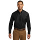 Port Authority Tall Long Sleeve Carefree Poplin Shirt. TW100