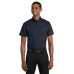 Port Authority Short Sleeve Carefree Poplin Shirt. W101