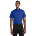 Port Authority Short Sleeve Carefree Poplin Shirt. W101