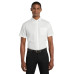 Port Authority Short Sleeve Carefree Poplin Shirt. W101
