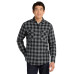 Port Authority Plaid Flannel Shirt. W668