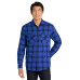 Port Authority Plaid Flannel Shirt. W668