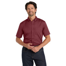 Port Authority Short Sleeve SuperPro React Twill Shirt. W809