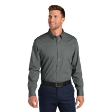Port Authority Long Sleeve Nailhead Easy Care Shirt W816