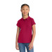 Port Authority Girls Silk Touch Peter Pan Collar Polo. YG503