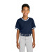 Sport-Tek Youth Tough Mesh V-Neck Baseball Jersey YST221