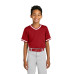 Sport-Tek Youth Tough Mesh V-Neck Baseball Jersey YST221