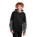 Sport-Tek Youth Sport-Wick Mineral Freeze Fleece Colorblock Hooded Pullover. YST231