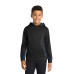 Sport-Tek Youth Sport-Wick CamoHex Fleece Colorblock Hooded Pullover.  YST239