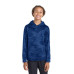 Sport-Tek Youth Sport-Wick CamoHex Fleece Hooded Pullover.  YST240
