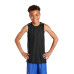 Sport-Tek Youth PosiCharge Mesh Reversible Sleeveless Tee. YT555