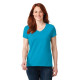 Anvil Ladies 100% Combed Ring Spun Cotton V-Neck T-Shirt. 88VL