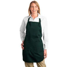 Port Authority Full-Length Apron with Pockets.  A500