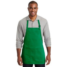 Port Authority  Medium-Length Two-Pocket Bib Apron. A601