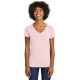 Alternative Women's Runaway Blended Jersey V-Neck Tee. AA6046