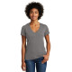 Alternative Women's Weathered Slub So-Low V-Neck Tee. AA6097