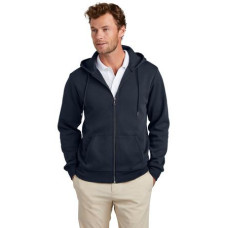 Brooks Brothers Double-Knit Full-Zip Hoodie BB18208