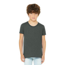 BELLA+CANVAS Youth Heather CVC Tee BC3001YCVC