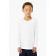 BELLA+CANVAS Youth Heather CVC Long Sleeve Tee BC3501YCVC