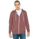 BELLA+CANVAS  Unisex Sponge Fleece Full-Zip Hoodie. BC3739