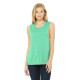 BELLA+CANVAS  Women's Flowy Scoop Muscle Tank. BC8803