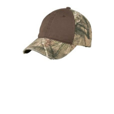 Port Authority Camo Cap with Contrast Front Panel. C807