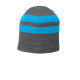 Port & Company Fleece-Lined Striped Beanie Cap. C922