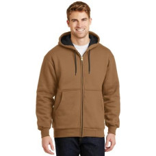 CornerStone - Heavyweight Full-Zip Hooded Sweatshirt with Thermal Lining.  CS620