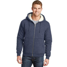 CornerStone Heavyweight Sherpa-Lined Hooded Fleece Jacket. CS625