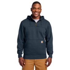 Carhartt Tall Rain Defender Paxton Heavyweight Hooded Zip Mock Sweatshirt CTT100617