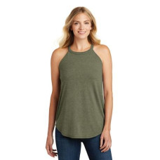 District   Women's Perfect Tri  Rocker Tank. DT137L