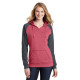 District Women's Lightweight Fleece Raglan Hoodie.  DT296