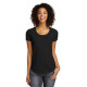 District Women's Fitted Very Important Tee Scoop Neck. DT6401