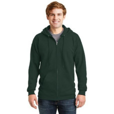 Hanes Ultimate Cotton - Full-Zip Hooded Sweatshirt.  F283