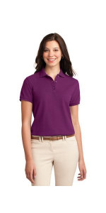 Port Authority Women's Silk Touch Polo.  L500