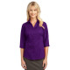 IMPROVED Port Authority Ladies 3/4-Sleeve Blouse. L6290