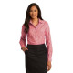 Port Authority Ladies Long Sleeve Gingham Easy Care Shirt. L654