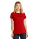 New Era  Ladies Heritage Blend Crew Tee. LNEA100