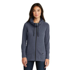 New Era  Ladies Tri-Blend Fleece Full-Zip Hoodie. LNEA511