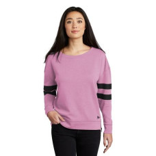 New Era  Ladies Tri-Blend Fleece Varsity Crew LNEA513