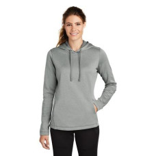 Sport-Tek  Ladies PosiCharge  Sport-Wick  Heather Fleece Hooded Pullover. LST264