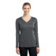 Sport-Tek Ladies Long Sleeve PosiCharge Competitor V-Neck Tee. LST353LS