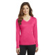 Sport-Tek Ladies Long Sleeve Heather Contender V-Neck Tee. LST360LS