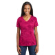 Sport-Tek Ladies CamoHex V-Neck Tee. LST370